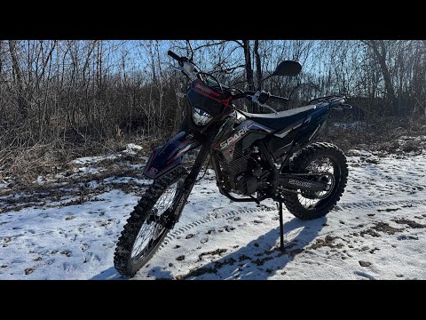 Видео: LITE ENDURO на МОТОЦИКЛЕ SPARK SP250P-2 (СНЕГ, БЕЗДОРОЖЬЕ, ГОРКИ)