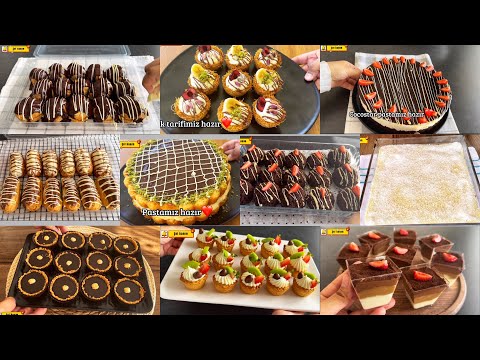 Видео: 10 ВИДОВ ДЕСЕРТОВ И РЕЦЕПТОВ ТОРТОВ 🤩 ПРАКТИЧЕСКИЕ И ВКУСНЫЕ ВИДЫ ДЕСЕРТОВ/Рецепты тортов и десертов