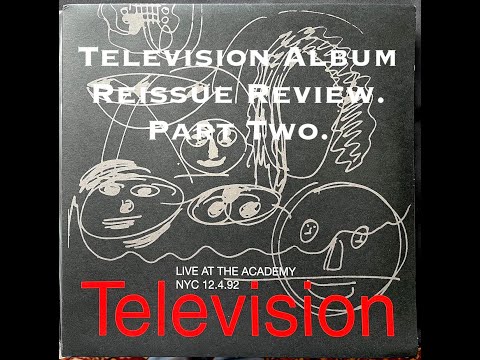 Видео: Television Album Reissue Review. Part 2. Обзор переизданий альбомов Television.2 часть.