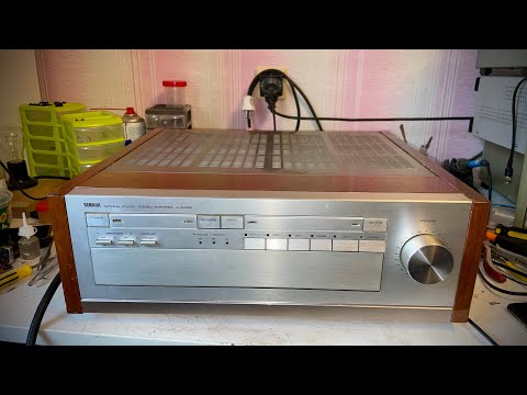 Видео: Yamaha a-2000a (серийный номер 03933) профилактика. Часть 1