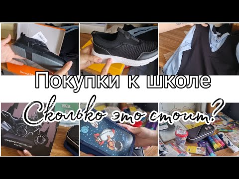 Видео: ПОКУПКИ К ШКОЛЕ/СКОЛЬКО СТОИТ СОБРАТЬ 2 МАЛЬЧИКОВ А ШКОЛЕ