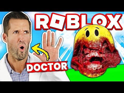 Видео: ВРАЧ смотрит на ультрареалистичные игры Roblox