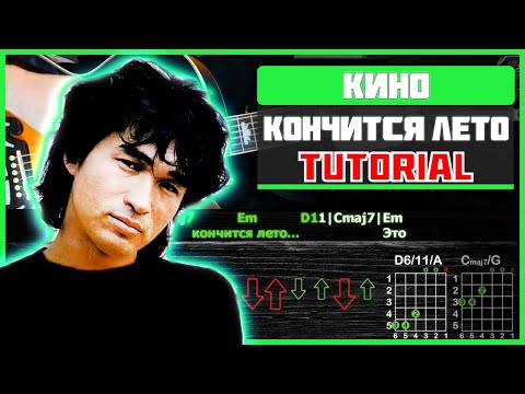 Видео: Как играть "Кино - Кончится лето" на гитаре | Разбор песни