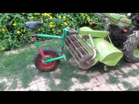 Видео: Сиденье для фрезы мотоблока / Seat cutters tillers