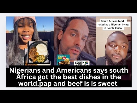 Видео: Южноафриканская еда очень доступная, и это лучшая еда, которую я когда-либо пробовал, говорят аме...
