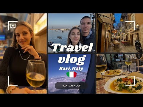 Видео: Рожден ден в Италия | Влог от Бари - част 1