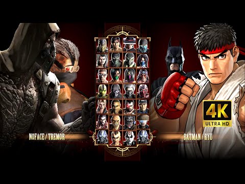Видео: Игра за Noface & Tremor MKX в Mortal Kombat Komplete Edition на PC Expert в 4K