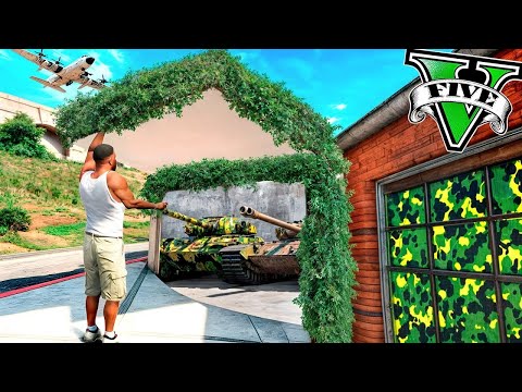 Видео: ФРАНКЛИН ҮЙІНЕ ҚҰПИЯ ӘСКЕРИ БАЗА САЛДЫ (GTA V)