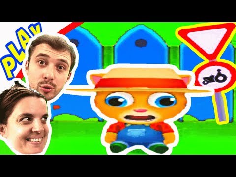 Видео: Фермер Джинджер встречает БолтушкУ и ПРоХоДиМЦа! #310 - игра Том Бег за ЗОЛОТОМ