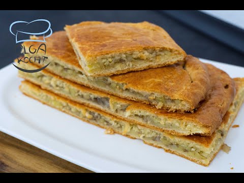 Видео: Пироги с картофельной начинкой в духовке Ольга Кохт