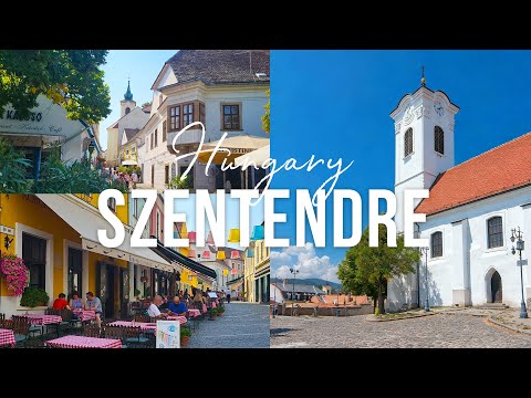 Видео: Сентендре, Венгрия: Блуждание по красочным улицам этого красивого города