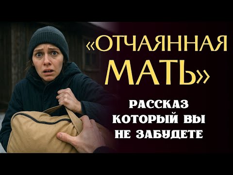 Видео: «ОТЧАЯННАЯ МАТЬ». Я плакала когда читала эту историю... Рассказ, который вы запомните. История