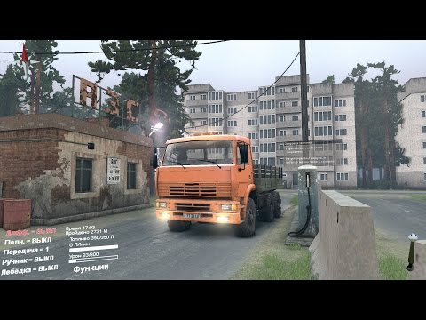 Видео: SpinTires 2015 - Карта:Заброшенные шахты