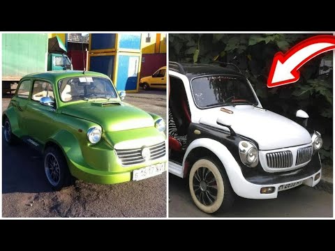 Видео: Необычный и колхозный тюнинг автомобилей ЗАЗ-965 "Горбатый Запорожец".
