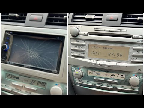 Видео: Как снять магнитолу (камри 40)