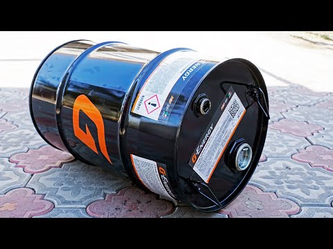 Видео: ЛУЧШЕЕ ПРИМЕНЕНИЕ БОЧКИ ИЗ ПОД МАСЛА!!!