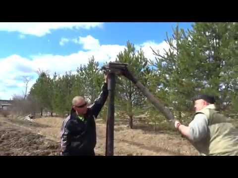 Видео: Сваекрут гидравлический "Гидро Кабестан" в работе + инструкция по монтажу