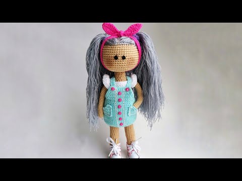 Видео: Интерьерная кукла крючком. Каркасная кукла крючком. Часть 2/3 (туловище). Кукла Лина