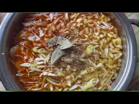 Видео: Борщ в посуде АМС