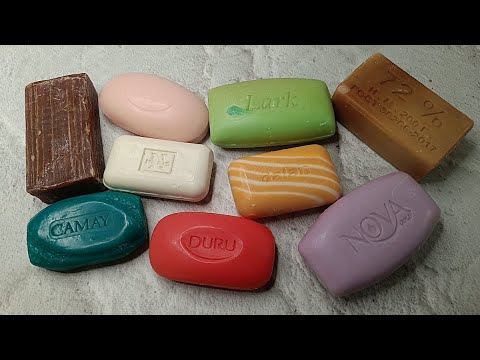Видео: Soap Cutting🧼ASMR🔪Резка сухого мыла 201
