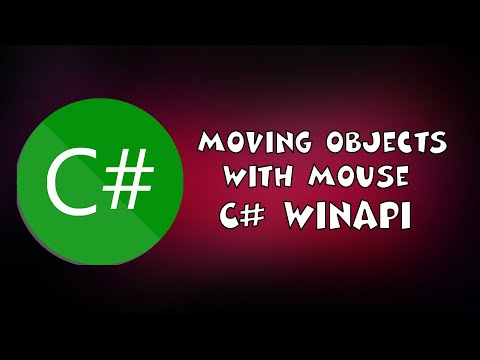 Видео: Перемещение объектов мышью C# WinForms