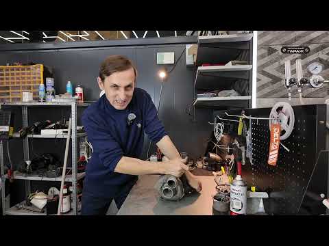 Видео: Разбираем турбину Mercedes OM642 — как она устроена и почему надежна