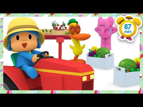 Видео: Покойо на русском - 🐴 ФЕРМА ПОКОЙО [ 87 минут ] | Мультики для детей