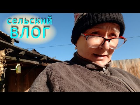 Видео: Напекли пирогов. Забили гусей. Приехала дочь с затем помогать. Опять подстриглась.