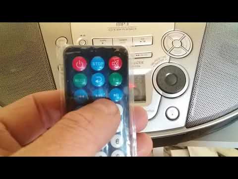 Видео: Panasonic RX-ES23 Часть 2.USB/mSD/FM/AUX/Bluetooth/Remote control