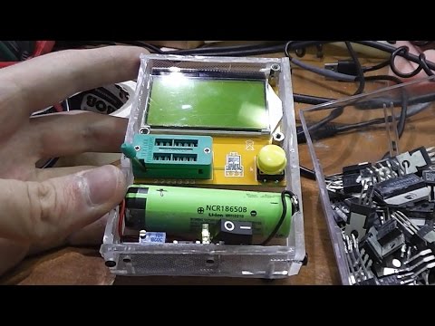 Видео: Посылка из Китая. Transistor Tester/ESR Meter + установка в самодельный корпус