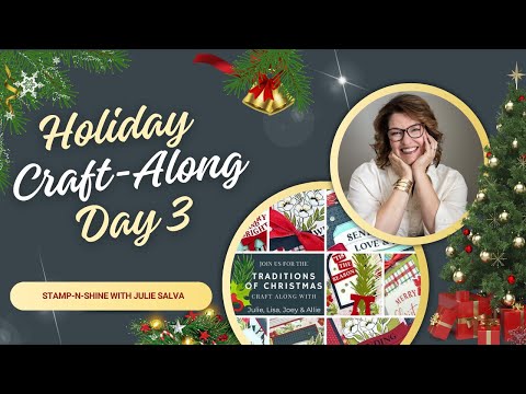 Видео: Праздничное рукоделие – День 3! Открытка и забавный сгиб! Рождественская зелень и традиционные эт...