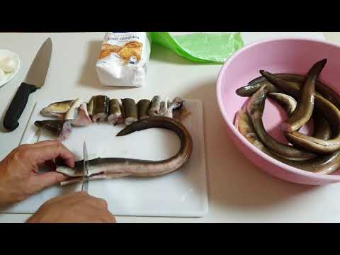 Видео: Готовим угря. Не коптим, не маринуем, просто жарим.