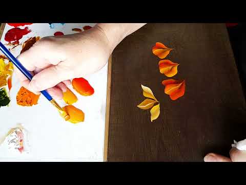 Видео: Физалис. Осенние фонарики. Один из вариантов.