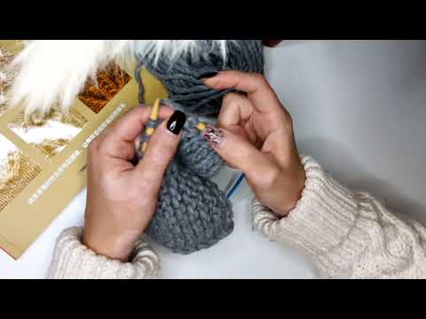 Видео: Как связать идеальную планку для кардигана // вязание спицами 