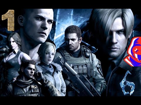 Видео: 𝟙 Леон Кеннеди и Хелена Харпер 🡢 "Resident Evil 6"