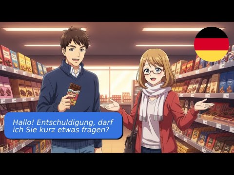 Видео: 5 простых диалогов на немецком языке A1 A2 В супермаркете