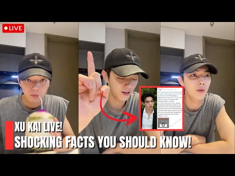 Видео: 🔴 Наконец-то! Сюй Кай рассказал о негативных слухах о нём в прямом эфире!