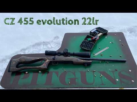 Видео: CZ 455 evolution 22lr быстрая пристрелка😎