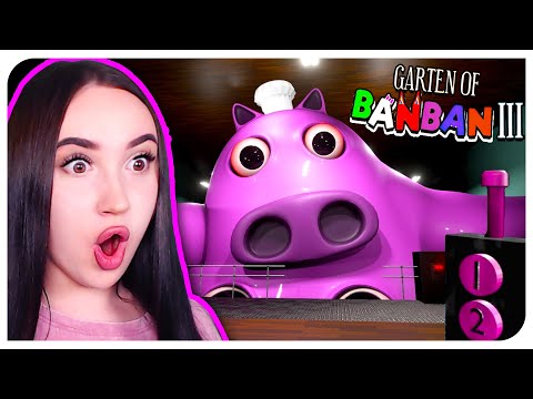 Видео: ШЕФ ПИГСТЕР хочет СЪЕСТЬ МЕНЯ!!!🐽 ГАРТЕН ОФ БАНБАН 3 ➤ GARTEN OF BANBAN 3