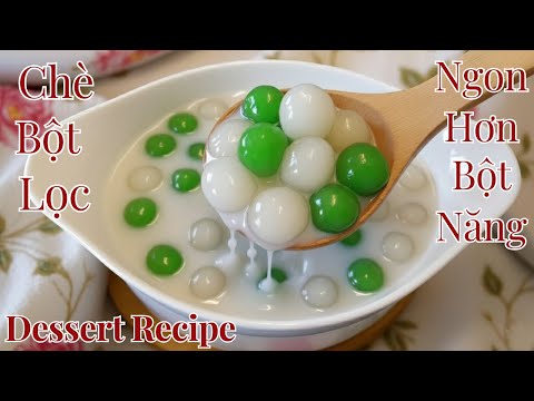 Видео: Эта мука особенно жевательная, хрустящая и более вкусная, чем тапиоковый крахмал.Рецепт десерта