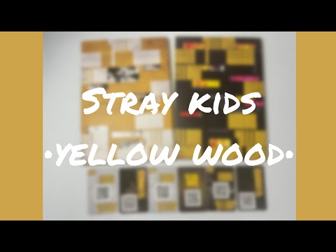Видео: • Распаковка альбома Stray Kids - YELLOW WOOD •