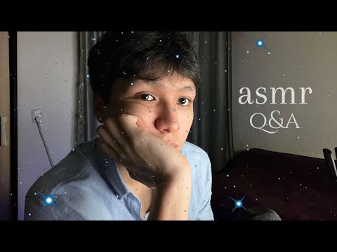 Видео: асмр ≀ вопрос ответ на 1к!!!