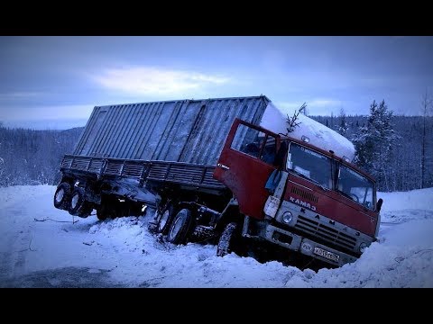 Видео: старые камазы