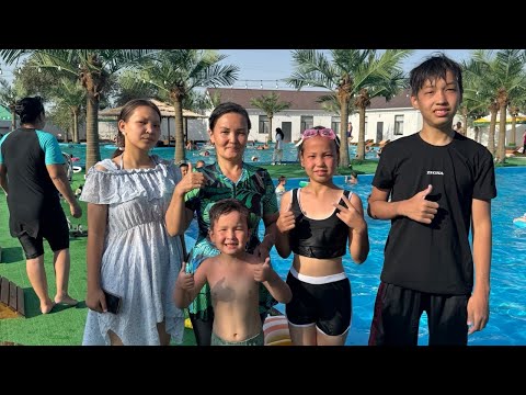 Видео: БАССЕЙНГЕ БАРДЫҚ🐬🏝️🧜🏻‍♀️