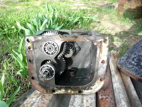 Видео: ремонт коробки трактора хентай 220