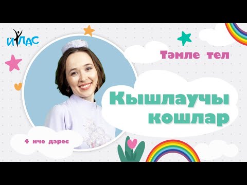 Видео: Тәмле тел. 4 нче дәрес: КЫШЛАУЧЫ КОШЛАР