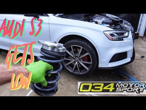 Видео: КАК УСТАНОВИТЬ ЗАНИЖАЮЩИЕ ПРУЖИНЫ НА AUDI S3