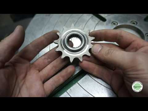 Видео: Цепная звездочка из двух частей