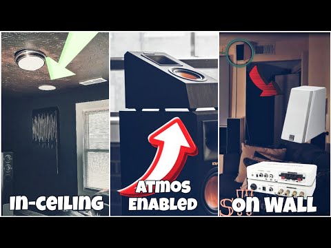 Видео: Потолочные колонки Atmos против настенных и колонки с поддержкой Atmos