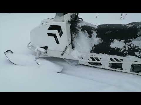 Видео: Снегоход Хома 500т.ИСПЫТАНИЯ в разных условиях.ОБКАТКА снегохода.